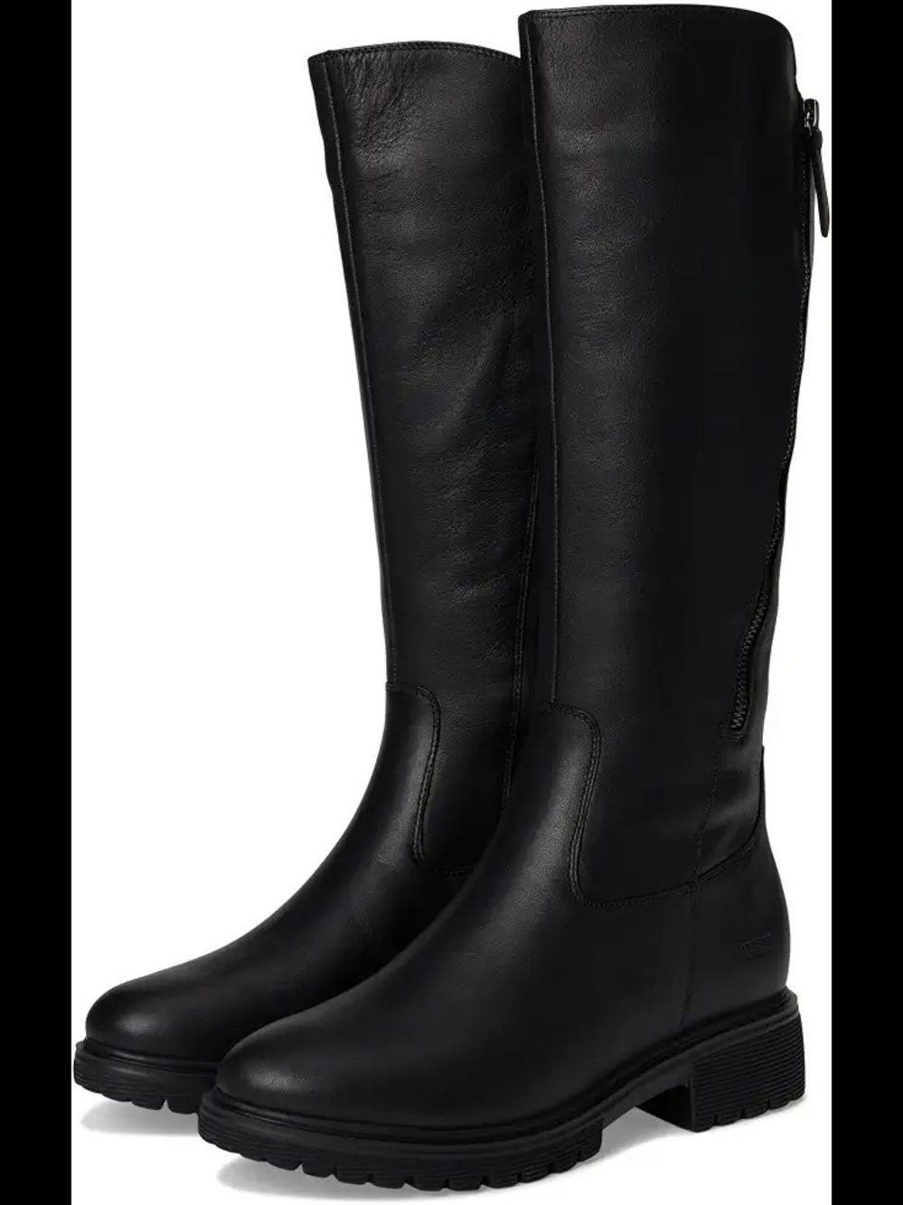 Rockport Black Leather Side-Zip Women's Boot 9.5m   Ivette Wc